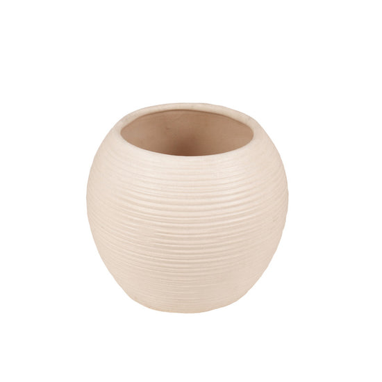 Off-white spiral ceramic pot copy
