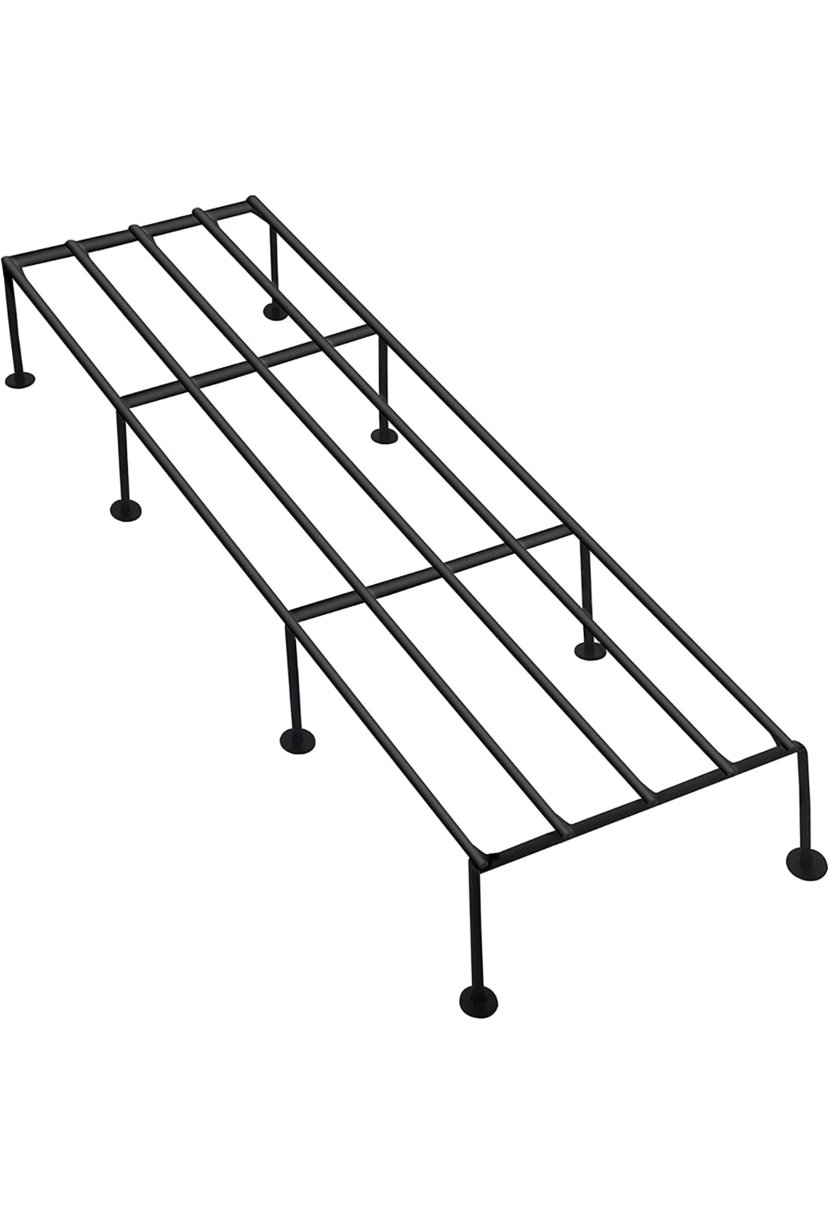 Simple metallic stand for planters
