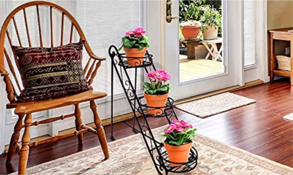 3 tier plant stand for indoor plants - Gardengram