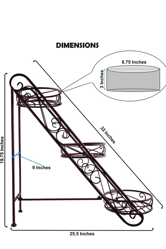Indoor vertical plant holder
