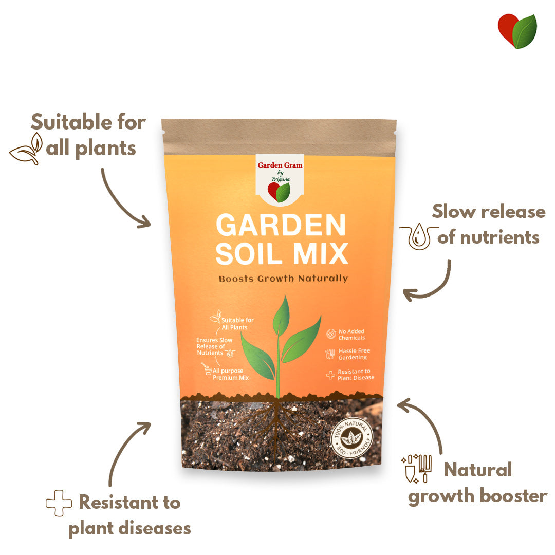Garden soil mix – organic and nutrient-rich
